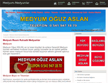 Tablet Screenshot of medyum-medyumlar.com